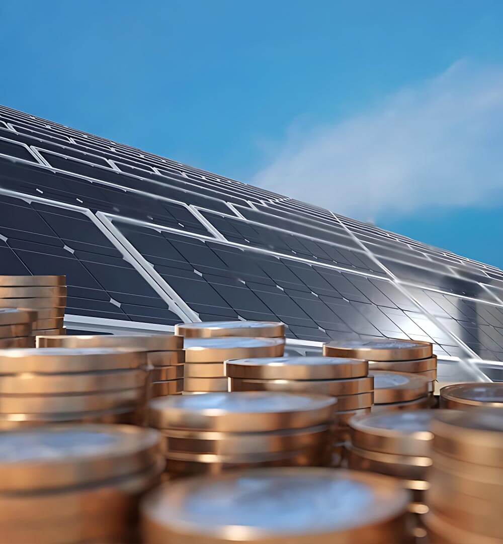 What will be the expense for the solar panel government grant under eco scheme