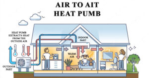 Components of Air Source Heat Pump System